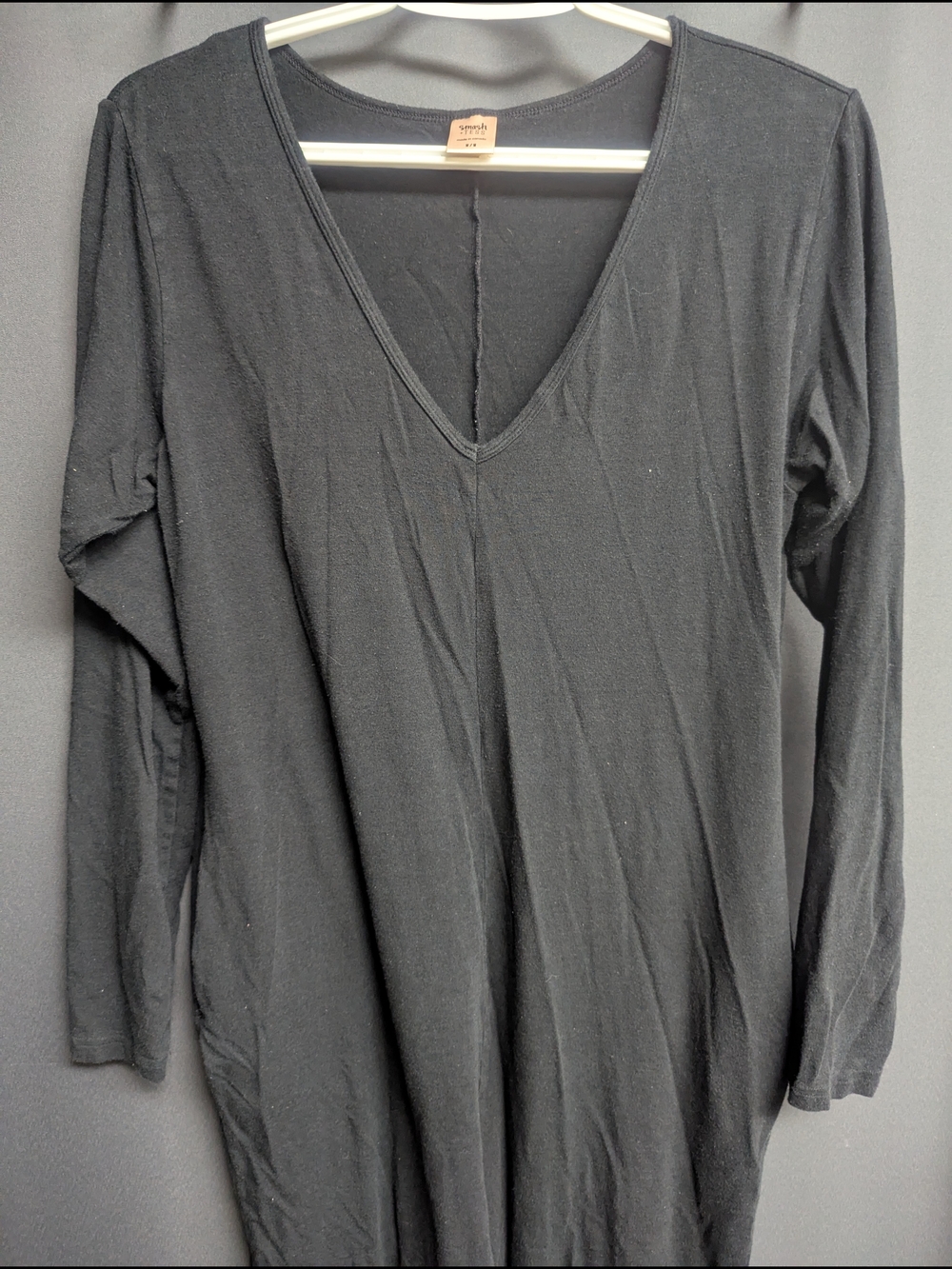 Smash + Tess Black Long Sleeve Jumpsuit / Romperalls – Medium - Picture 7 of 9